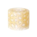 Swazi Candles光影蠟雕杯-豹紋