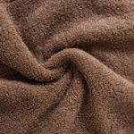 Organic平織毛巾圈小浴巾(可可)