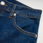 Organic女丹寧彈性牛仔褲(深藍)