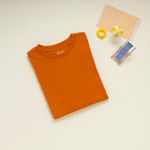 Organic經典圓短T恤(砂糖橘)