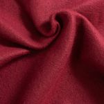 Organic男刷毛連帽外套(落日紅)