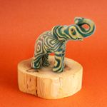 Swazi Candles奔騰草原蠟擺飾(小)-大象