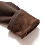 Organic女保暖內搭褲(推毛)-深咖啡