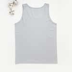 Organic恆感男背心(銀灰)