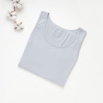 Organic恆感男背心(銀灰)