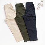 Organic女七分褲-鳳梨涼感紗(卡其)