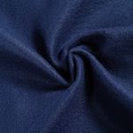 Organic女刷毛立領背心(午夜藍)