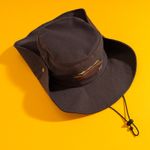 Organic登山帽-炭咖(圖騰)