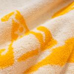 Organic有機棉運動巾-草原同樂(黃/白)