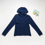 Organic涼感防曬外套(波浪紋)(海岸藍)