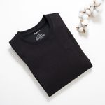 Organic大學T(黑色)