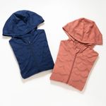 Organic涼感防曬外套(波浪紋)(海岸藍)