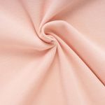 Organic女圓短T恤(素描花卉)(粉色)