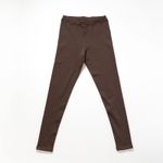 Organic女保暖內搭褲(推毛)-深咖啡