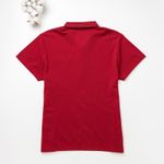 Organic女短POLO衫 (鳳梨涼感)(紅色)