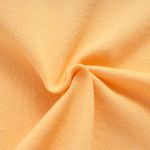 Organic拚接女圓短T恤 (鳳梨涼感)(黃色)