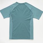 Organic拼接男圓短T恤 (鳳梨涼感)(綠色)