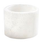 Swazi Candles光影蠟雕杯-圓圈