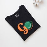 Organic圓短T(GO 永續)(黑色)