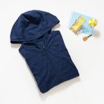 Organic涼感防曬外套(波浪紋)(海岸藍)