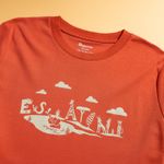 Organic圓短T恤-草原同樂(橘色)