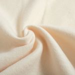 Organic女刷毛連帽外套(奶油白)