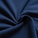 Organic男保暖半高領衫(靛藍色)