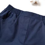 Organic女束口褲-鳳梨涼感紗(深藍)