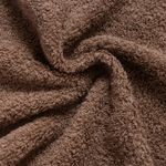 Organic平織毛巾圈洗臉巾(可可)