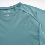 Organic拼接男圓短T恤 (鳳梨涼感)(綠色)