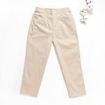 Organic女七分褲-鳳梨涼感紗(卡其)