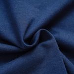 Organic翻褶袖圓短T恤 (鳳梨涼感)(丈青)