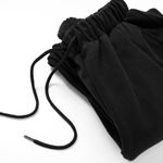 Organic女休閒長褲-黑色