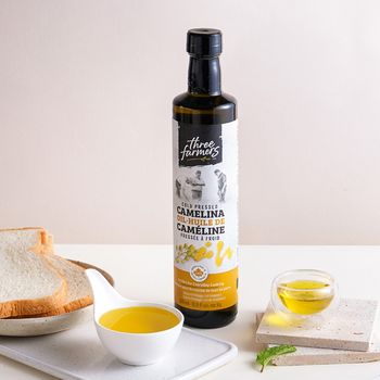 Three Farmers冷壓初榨亞麻薺籽油