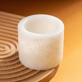 Swazi Candles光影蠟雕杯-星光