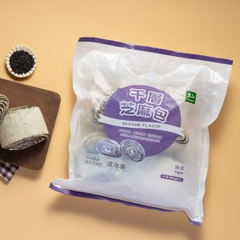 里仁千層芝麻包