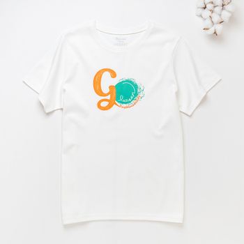 Organic圓短T(GO 永續)(白色)
