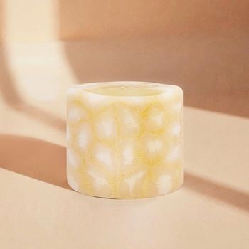 Swazi Candles光影蠟雕杯-豹紋