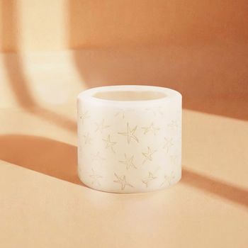 Swazi Candles光影蠟雕杯-星光