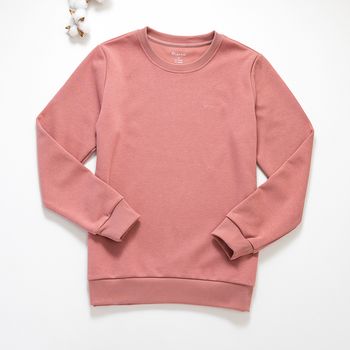 Organic大學T(粉色)