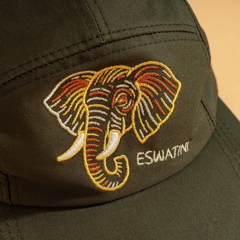 Organic輕旅帽-軍綠(大象)