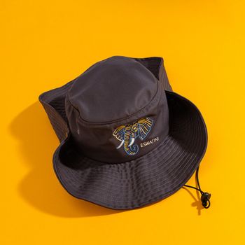 Organic登山帽-藕色 (大象)