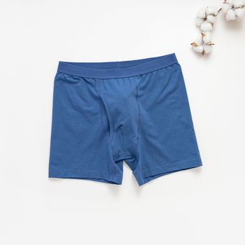 Organic恆感男內褲(灰藍)