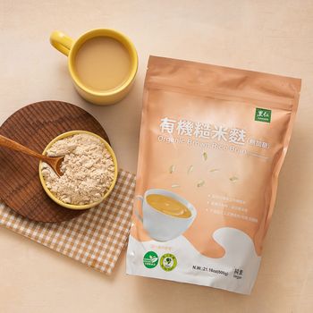 里仁有機糙米麩-無加糖