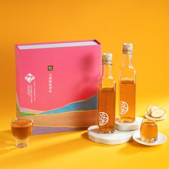 里仁有機酵醋禮盒-香檬/老薑