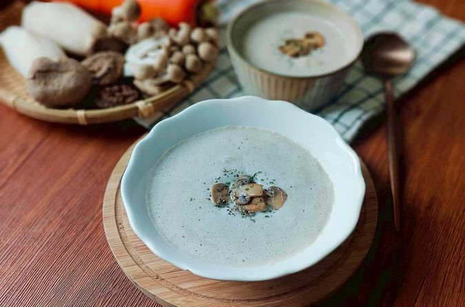 車前草子磨菇濃湯