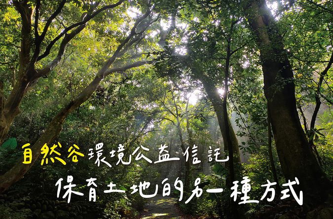 自然谷環境公益信託  永久保育土地的另一種方式