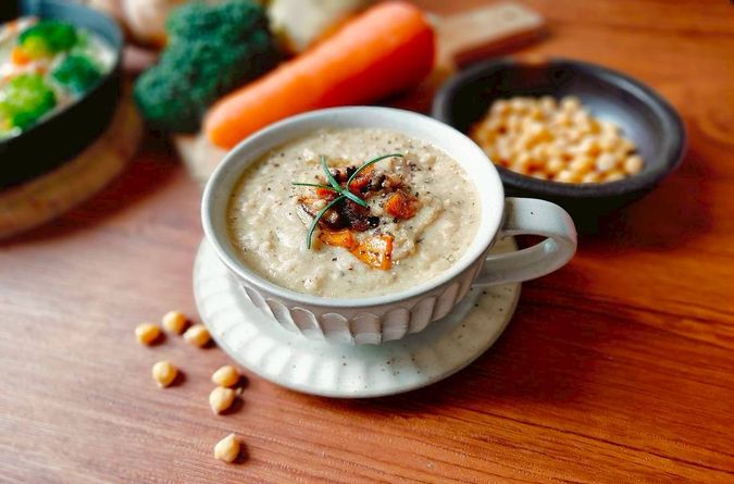 鷹嘴豆燕麥濃湯