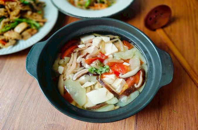 榨菜豆腐羹