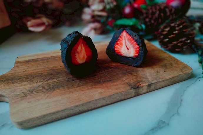 草莓松露巧克力